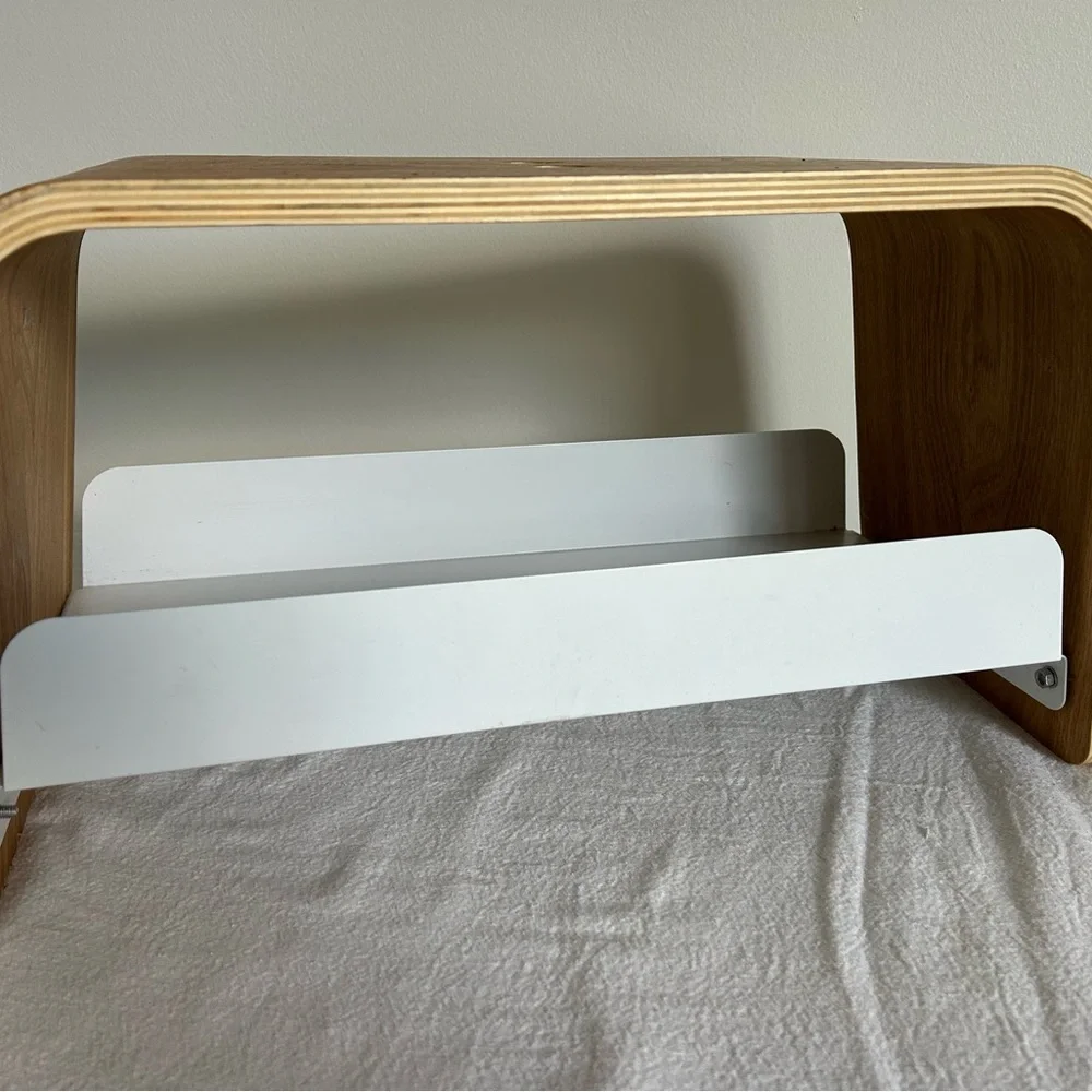 West Elm Two-Tone Step Up Storage Stool